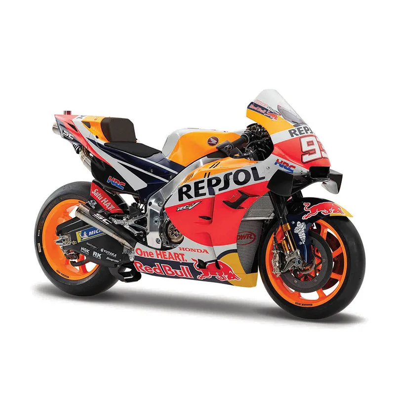Maisto 1:18 2021 Sezóna Ducati Honda Yamaha Motocyklové simulácie simulácie automobilu