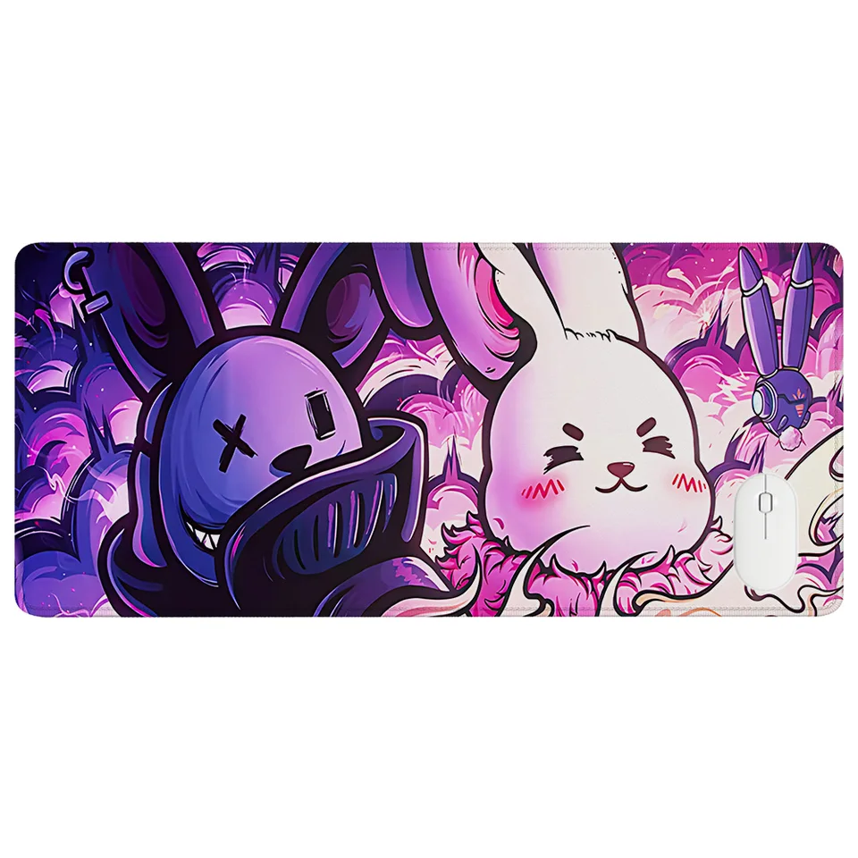 Majestic Tiger Waves Japanese Ukiyo-e Desk Mat veľkú klávesnicu myš Pad Office Gamer Gaming Room Decor Kawaii Rabbit Mousepad