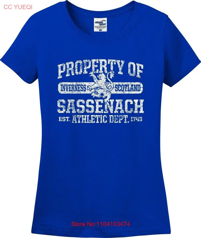 Majetok tričku Sassenach Athletic Department Scotland Ladies (S-3X)