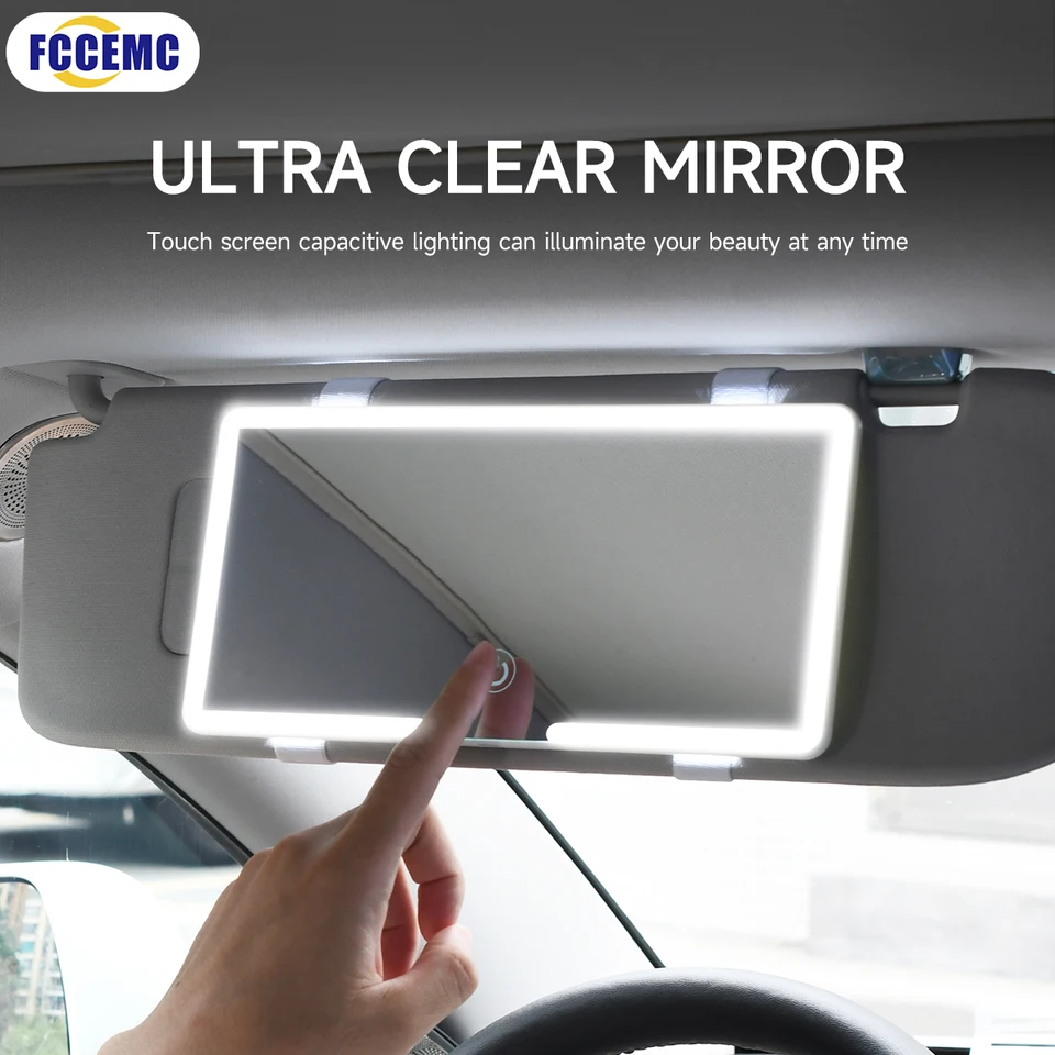 Make -up zrkadla HD s LED ultra tenkou tromi prevodovými zariadenia