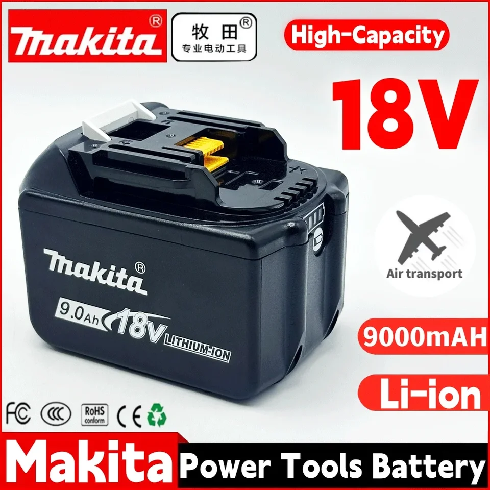 Makita 18V 9000MAH batéria 9AH LI-ION Náhrada LXT BL1860B BL1860 BL1850 BL1830 DHP482RFX9 BL1815 LXT400 pre vŕtačky bezdrôtových vŕtačiek