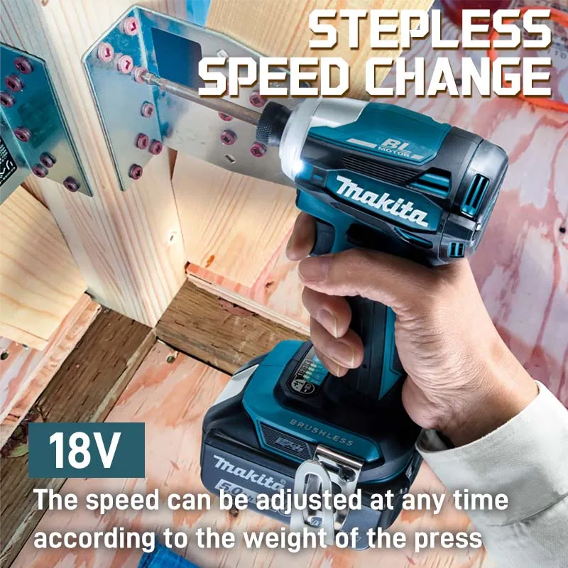 Makita Taladro Drill DTD172Z 전동드릴 Brushless bezdrôtový nárazový vodič LXT BL 18V Lithium Power náradie 180nm feramentas Milwaukee