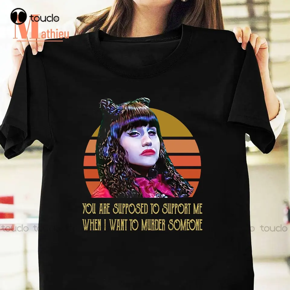 Mali by ste ma podporovať to, čo robíme v tieni vintage tričko televízne seriály tričko Jesk Jesk Nadja tričko Tlačené tričko