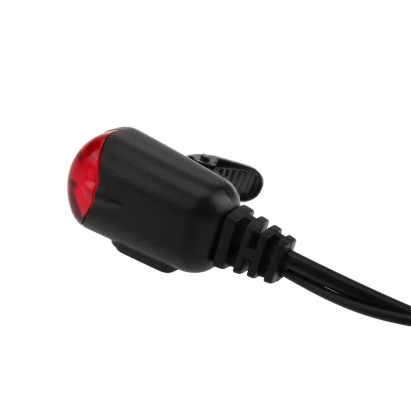 Maloobchodný skrytý akustický vzduchový slúchadlá PTT mikrofón s indikátorom ľahkého rádiového slúchadla pre Baofeng Walkie Talkie pre Kenwood