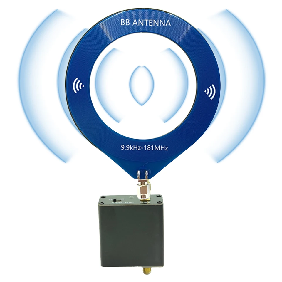 Malá anténa BB antény 9,9 kHz-181MHz Donut MW/SW anténa kruhová anténa pre prijímač Malachit SDR Tef6686