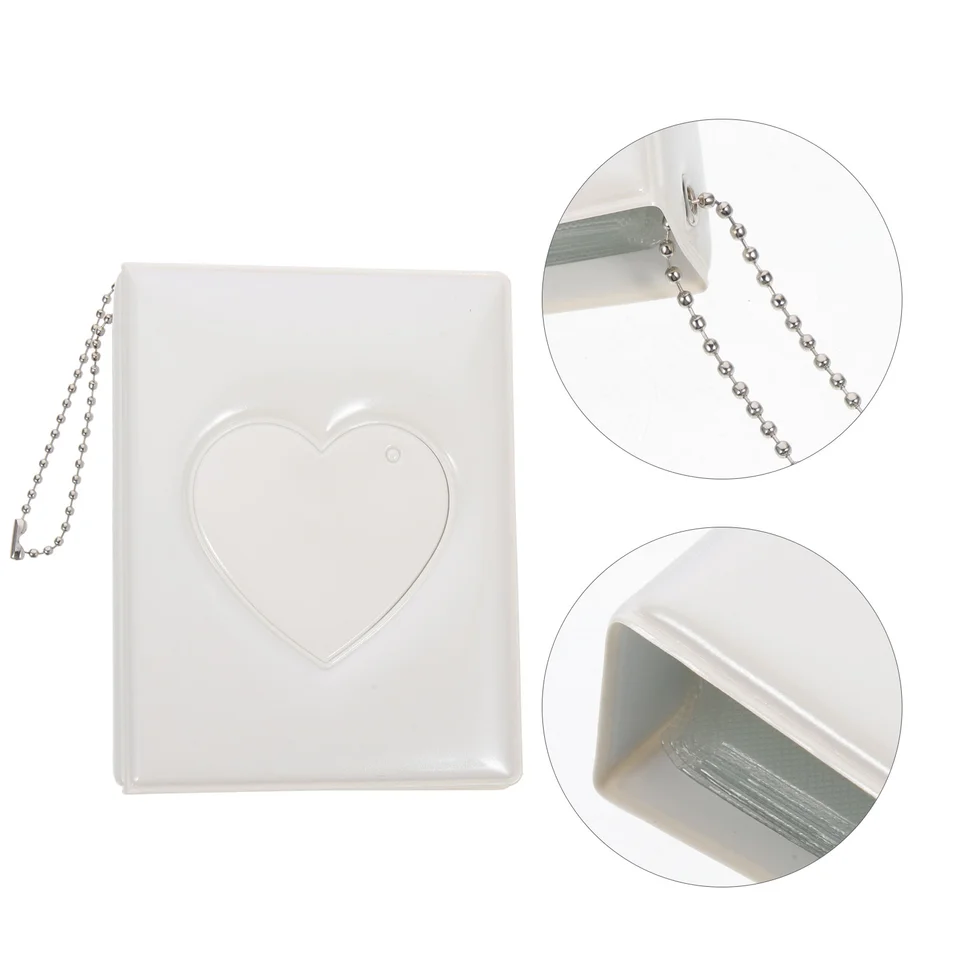 Malá fotka Love Album Scrapbook Heart Photocard držiteľ duté albumy baby baby