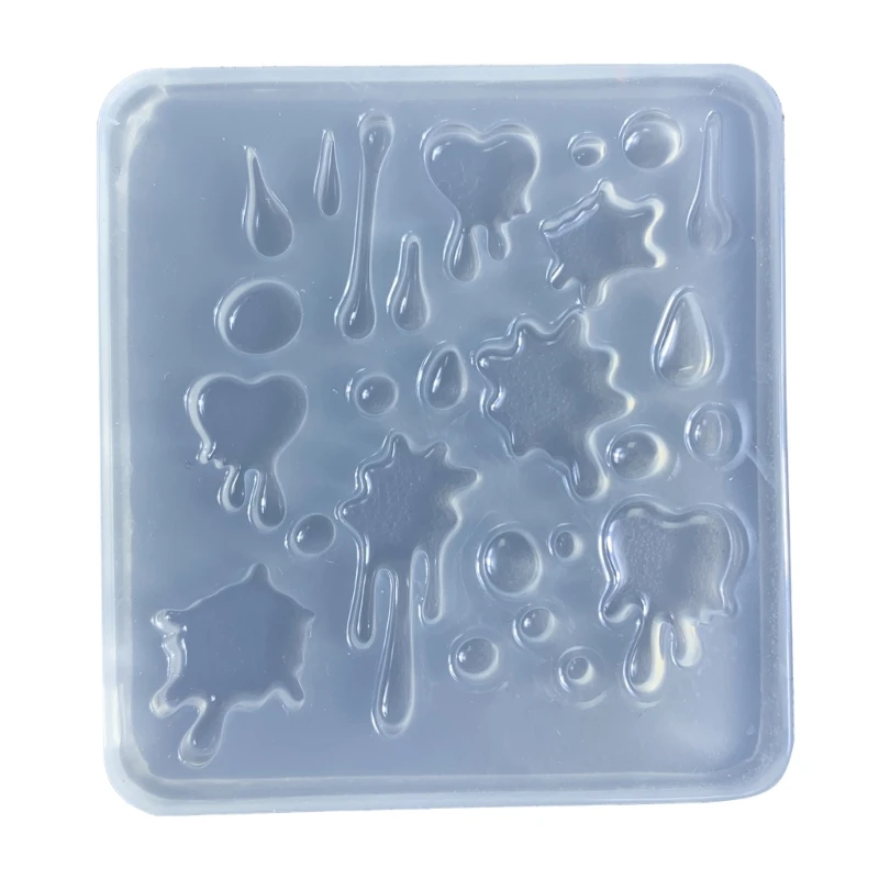 Malá kvapka vody Quicksand Resin Casting Fold Foll