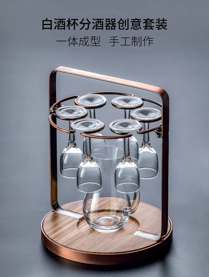 Malé biele víno šálka Glass Domácnosť Jeden výstrel šálka zahusteného deliaceho vína sada Gulet Cup Tight Coy Creative Wine Cup