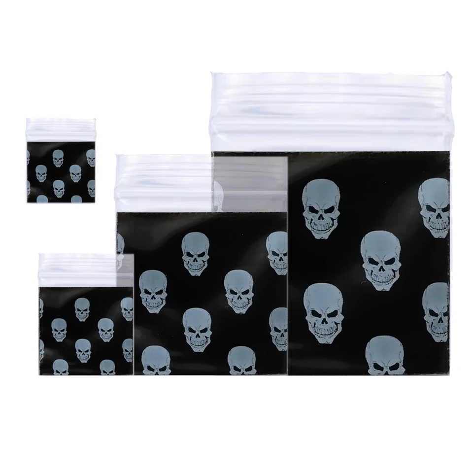 Malé plastové vrecká ziplock mini baggies poly zips zámkové vrecká pre cukrovinky šperky pilulky Storage Drop Loď