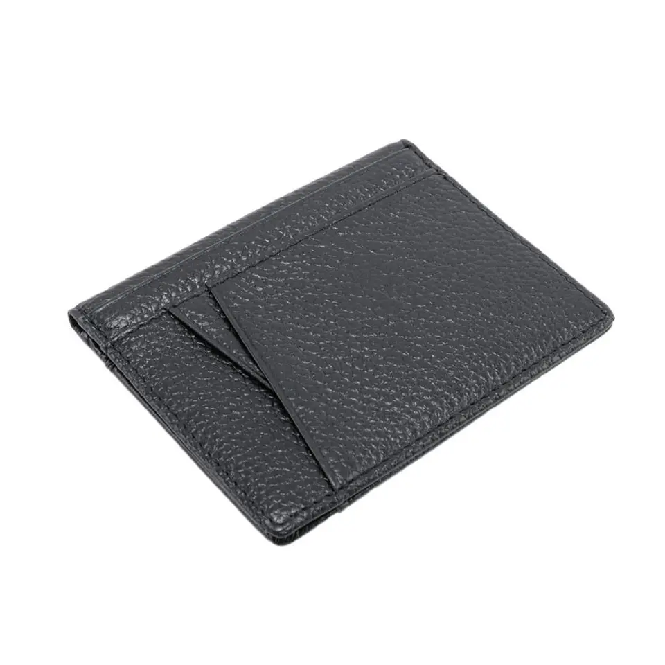 Malé tenké pre vodičské preukazy firma Peňaženka s 8 držiteľmi kreditných kariet Super Slim Origins Leather Men Peňaženka