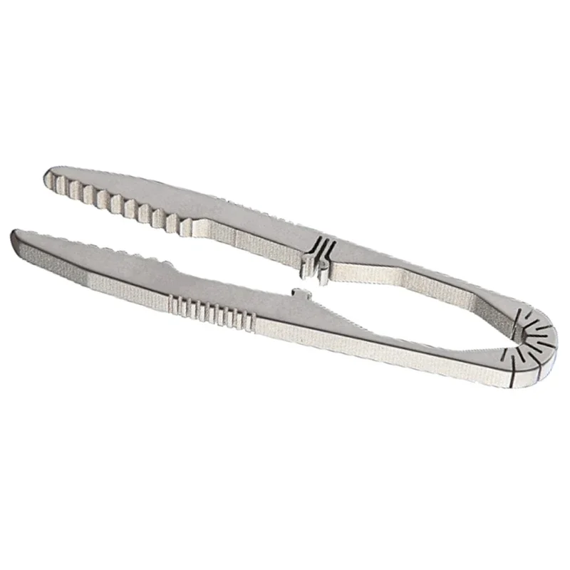 Malé titány zliatiny Tweezer vrecko na údržbu náradia Tweezer Outdoor Survivals Travel Tool pre turistiku, kemping