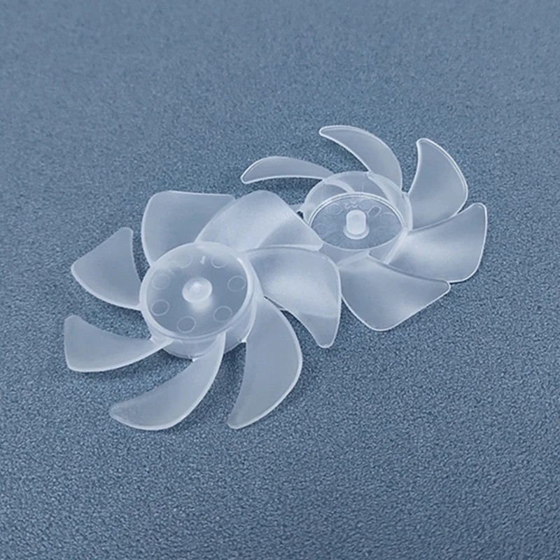 Malý výkon mini plastový ventilátor 7 listy pre huňový haturník