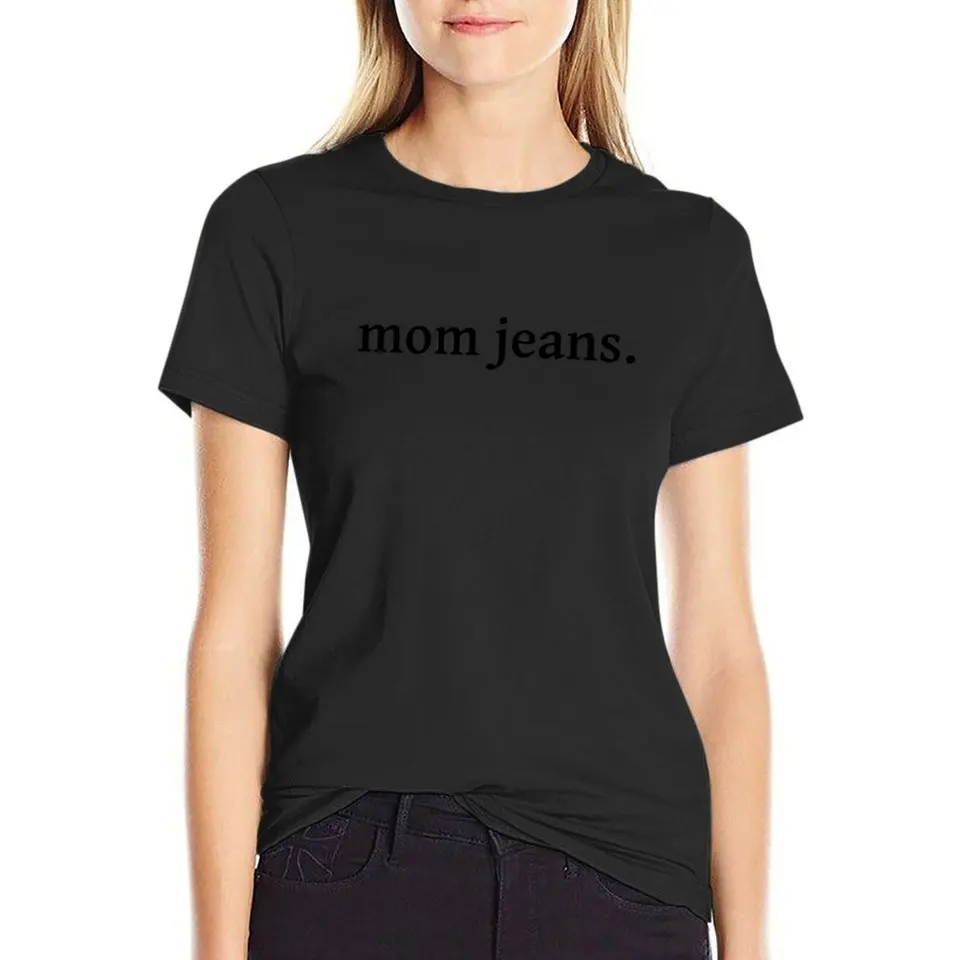 Mama Jeans kapela tričko zvieracie tričko pre dievčatá vtipné vintage oblečenie odpaliská vtipné tričká pre ženy