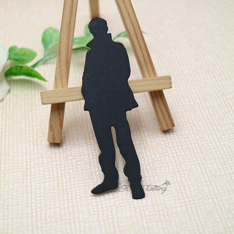 Man Craft Die Cut Figure Shadow Metal Cutting Dies na scrapbooking s Caps Scrapbook Album Cover DIY
