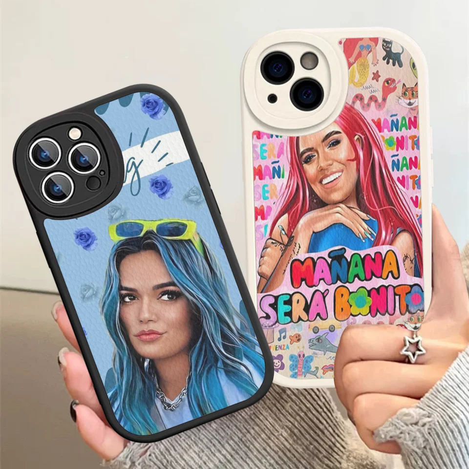Manana Sera Bonito K-K-Karol GG Puzdro Pase Tvrdá koža pre iPhone 16 15 14 13 12 Mini 11 14 Pro Max xs x xr 7 8 plus fondy