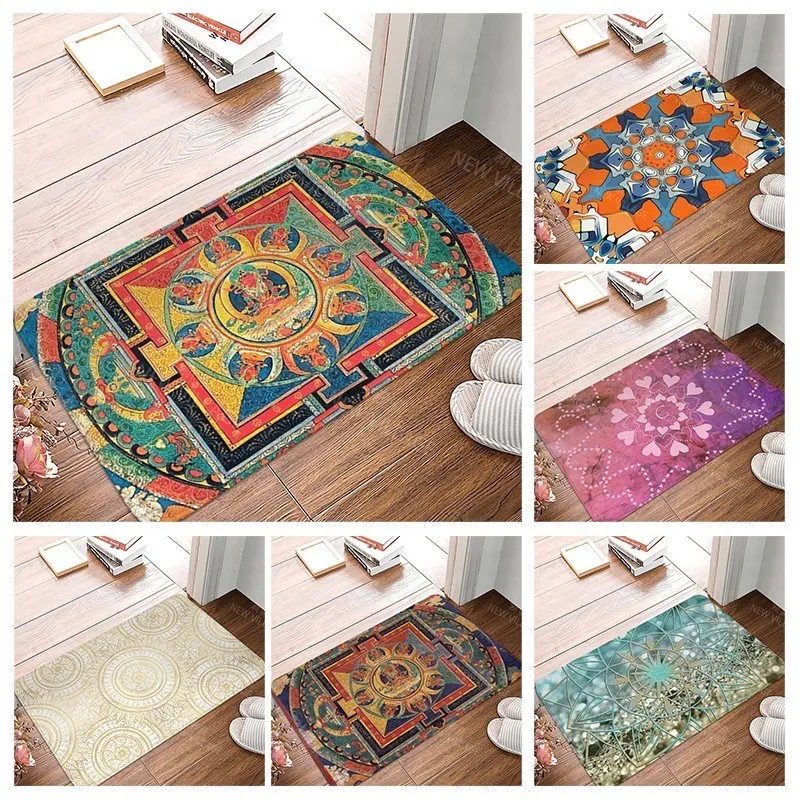 Mandala protišmyková kúpeľňa kúpeľňa Kúpeľ
