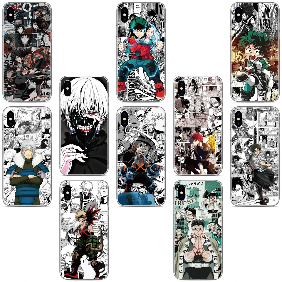 Manga Anime Back Cover pre Alcatel 1Se 1B 1S 1L PRO 1A 3 3L 3C 3V 3x 1 5033d 1c 1x 1V 2019 2020 2021 2022
