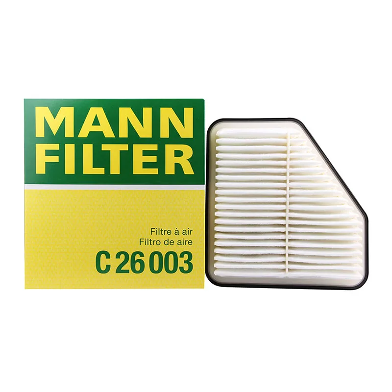 Mann Filter C26003 Vzduchový filter pre Toyota Alphard RAV4 BYD M6 LOTUS Exige Lexus ES 17801-31120 A132E6324S 17801-AD010 M6-1109302