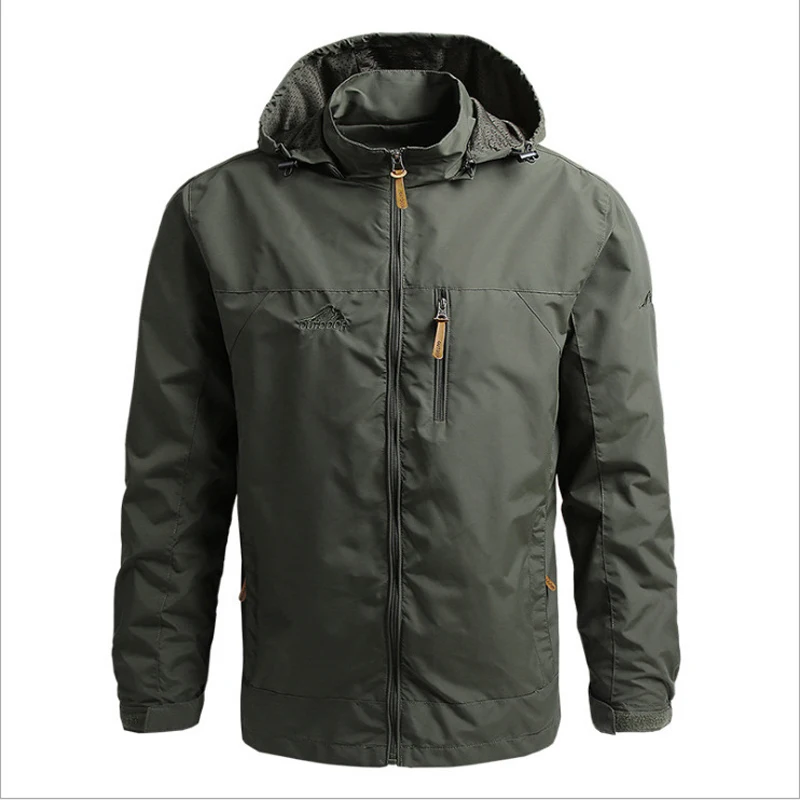 MAN's MTB Bunda Bicykel Motocykel s kapucňou Vonkajšie oblečenie Mountain Bicycle Coat Windproofter Windbreaker Cortavientos hombre deportivo