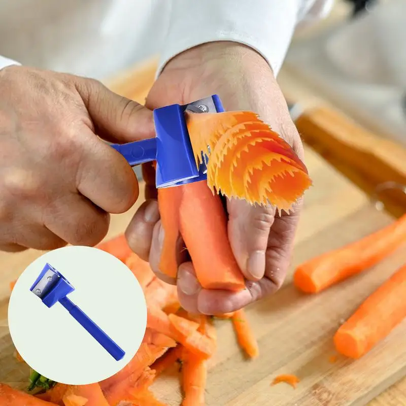 Manuálne mrkva natáčanie Peeler Creative Domácnosť zeleninové ovocie Spiralizer Slicers Kitchen Gadget Príslušenstvo Nástroj na varenie