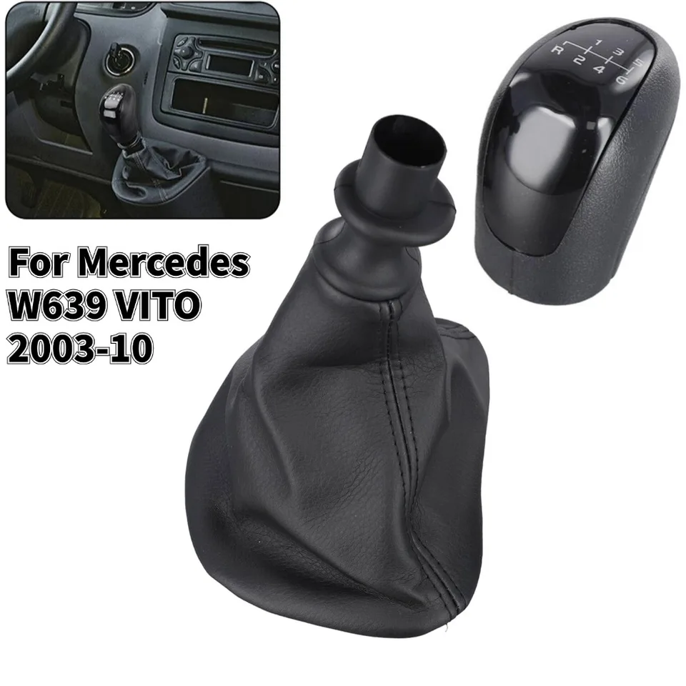 Manuálny gombík na radenie gombíka W Gaitor Boot Cover pre Mercedes W639 Vito 2003-2010