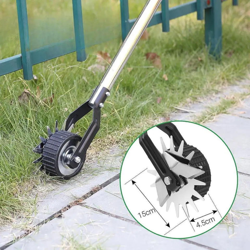 Manuálny trávnik Edger z nehrdzavejúcej ocele Terasa terasa Grass Edger Rotary Edger pre park vonkajšie príjazdové cesty na statok