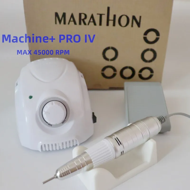 Marathon-Champion 3 Pro XII rukoväť 35K/40K Elektrický vŕtačka na nechty Strong