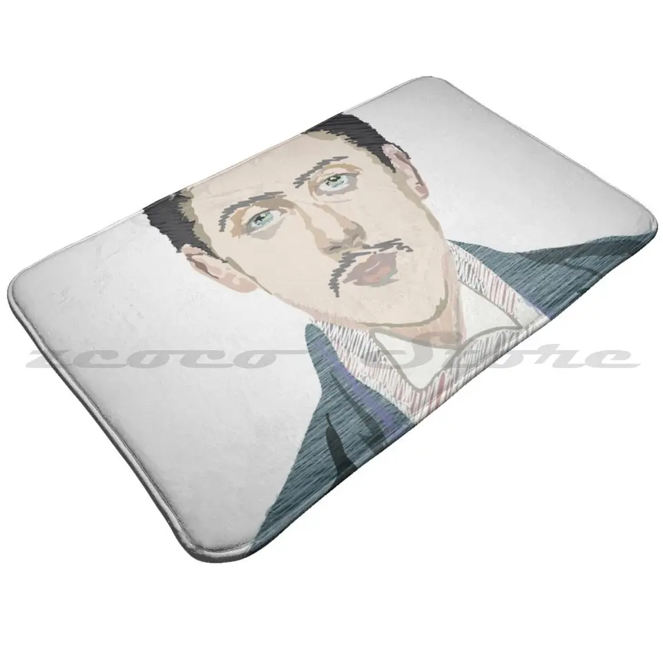 Marcel Proust Portrét Soft Non-Slip Mat koberca kobercový vankúš à la recherche du temps Perdu proust Prust portrét literatúra