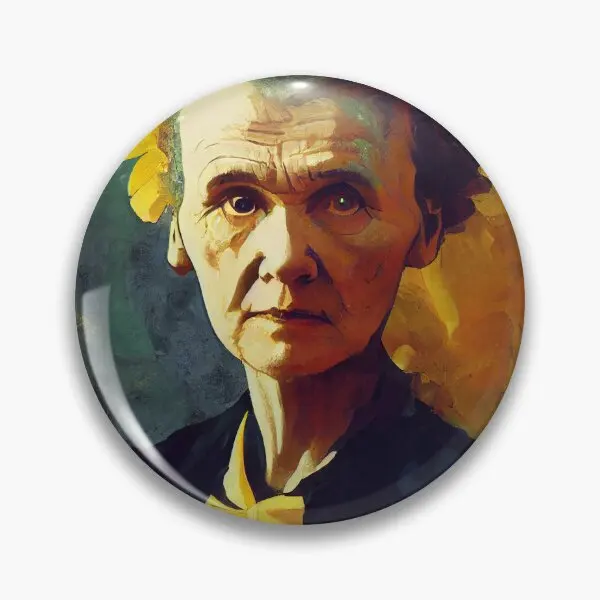 Marie Curie Soft Button Pin šperky na kreslenie milenec milenec dekora