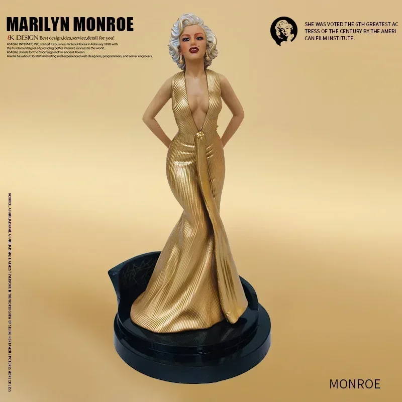 Marilyn Monroe Socha Home Decort Ozdob Ozdobenie Postava sexy šaty zbierka Christma Cake Decoration Decor Decor