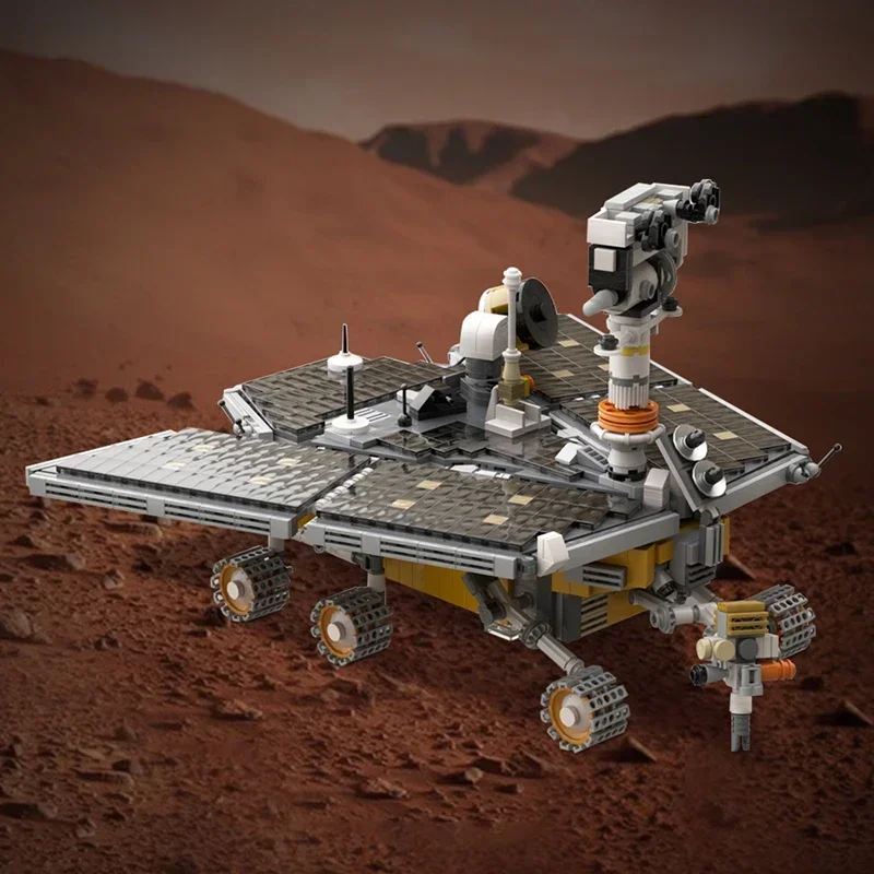 Mars Exploration Vozidlo NASA Mars Exploration Rover Spirit Opportunity Building Blocks for Kids Raket Children Darček
