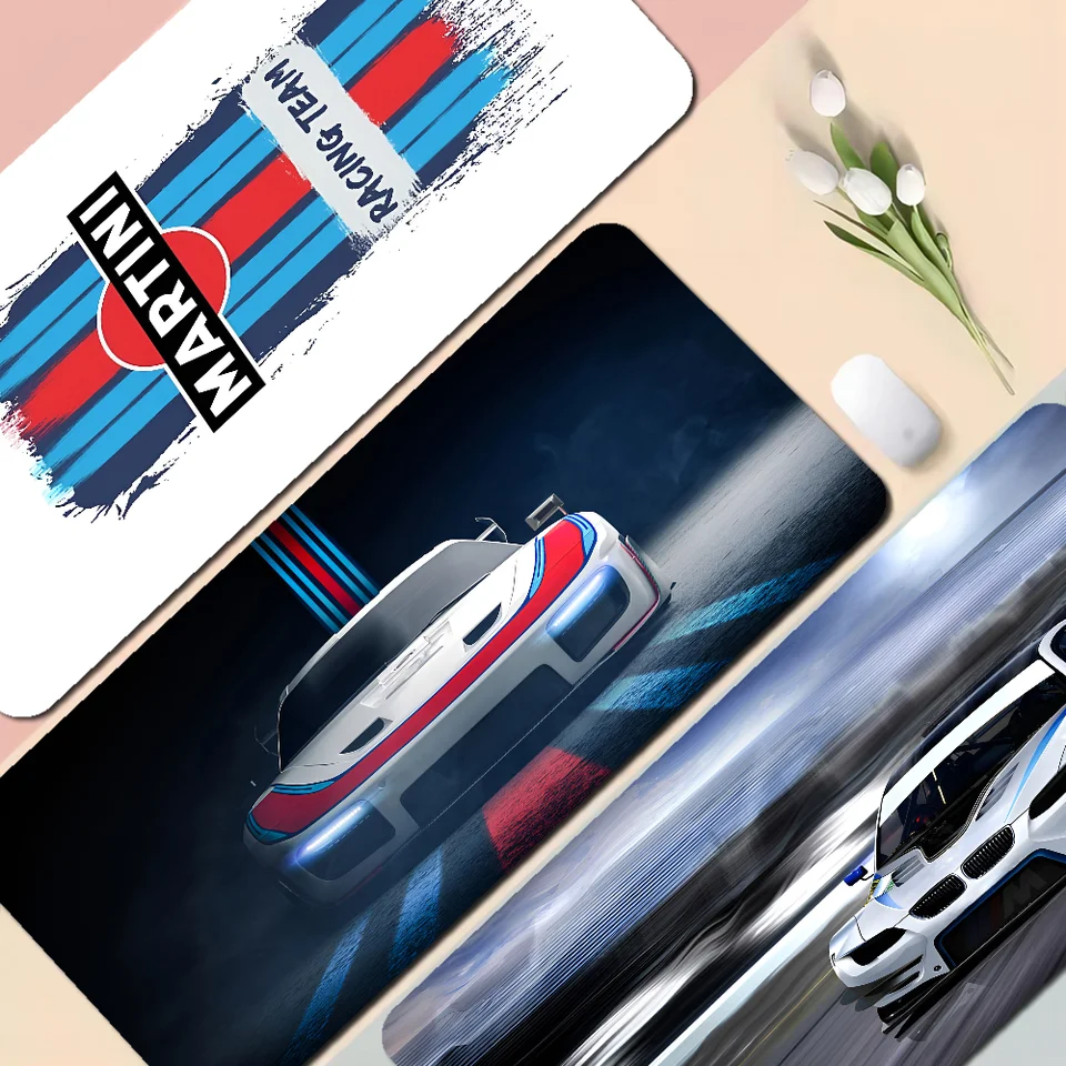 Martini Racing Guma XXL PC Gaming Mouse Pad Gamer Desk Mats Mause Pad Muismat Desktop Mat