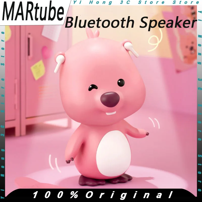 Martube Bluetooth Reproduktor vysokokvalitný kvalitný mini reproduktor prenosné bezdrôtové reproduktory Vlastné pracovné plochy