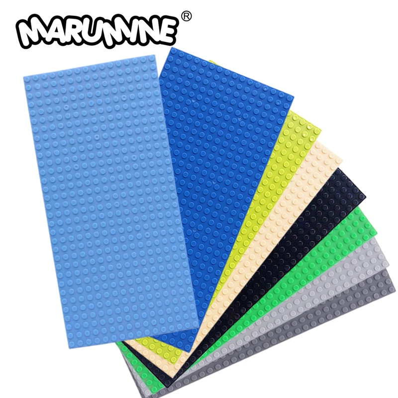 Marumine 4ks 16x32 jednostranná základná doska Klasická MOC House Forest Building Building Building Plastové častice Zostava Základná doska