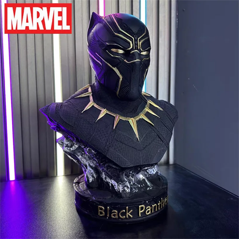 Marvel Black Panther Obrázok 18/35 cm Anime poprsie živici Periférna modelka Garážová súprava Domáca kancelária Zbierka figuríny figuríny socha figuríny