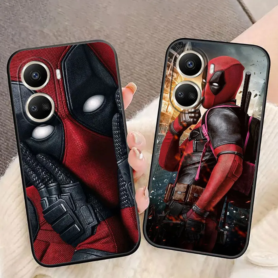 Marvel Deadpool Venom Telefón puzdro pre Huawei Nova Y90 Y70 Y61 10 10Se 9 8 8i 7 7i 6 SE 5 5i 4 3 3i 2 Pro Case Funda Coque Shell