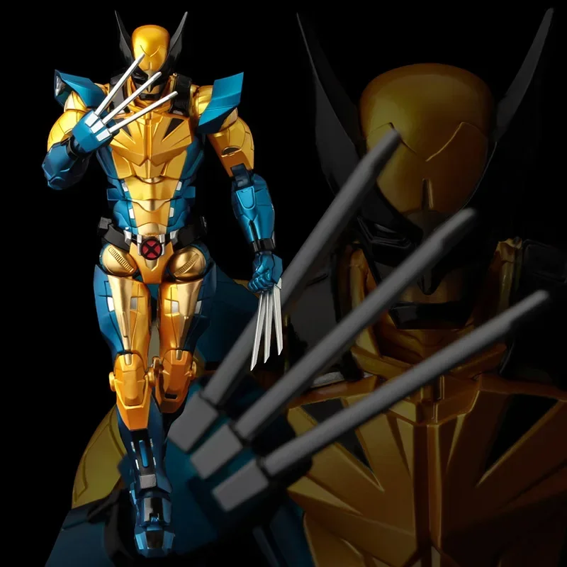 Marvel Figure Sentinel Fighting Armour Wolverine Action Figures Movely Cotes PVC Collection Collection Model cartoon Decor Toy Gift
