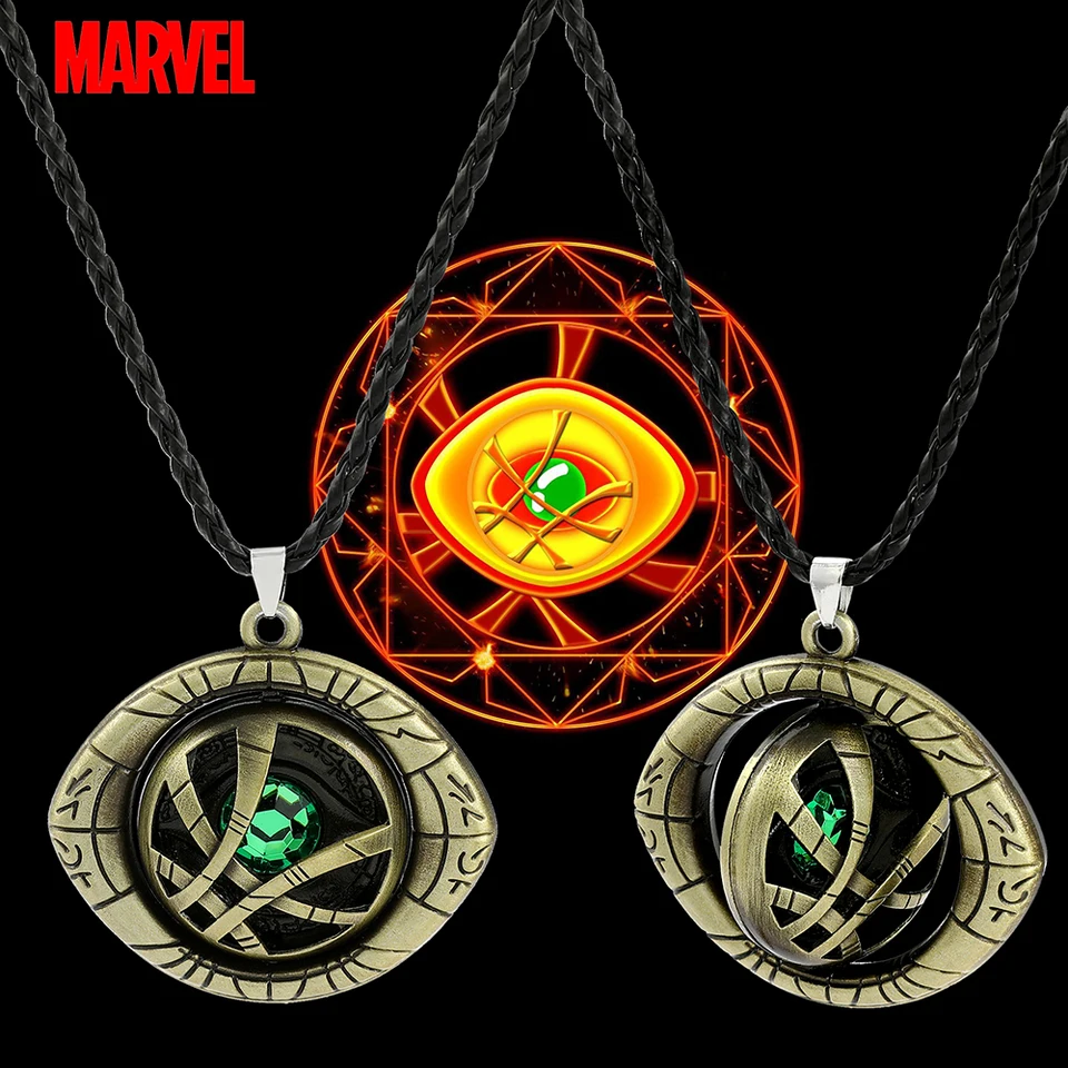 Marvel Legends Doctor Strange Infinity Time Stones náhrdelník