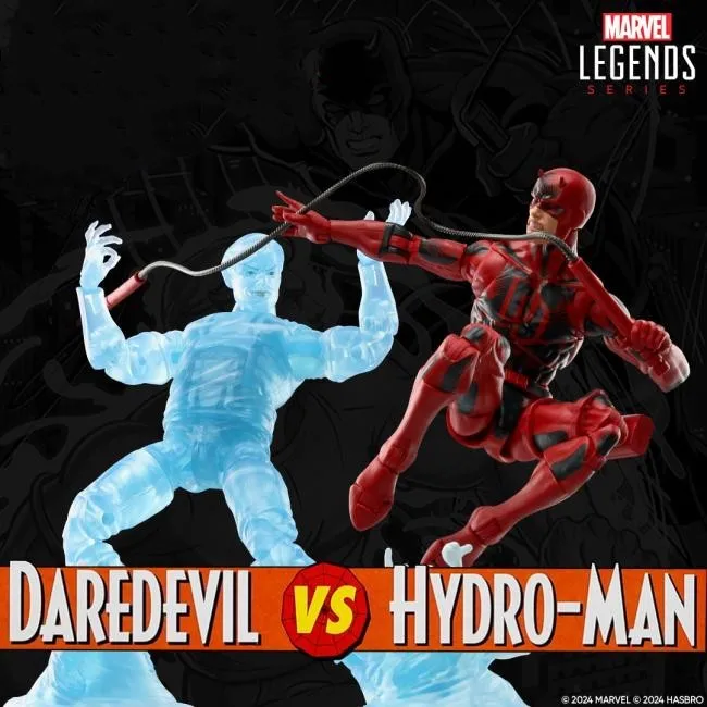 Marvel Legends VHS Animovaná séria Daredevil vs Hydro-Man Spider Man vs Massacre 2-pack 6 