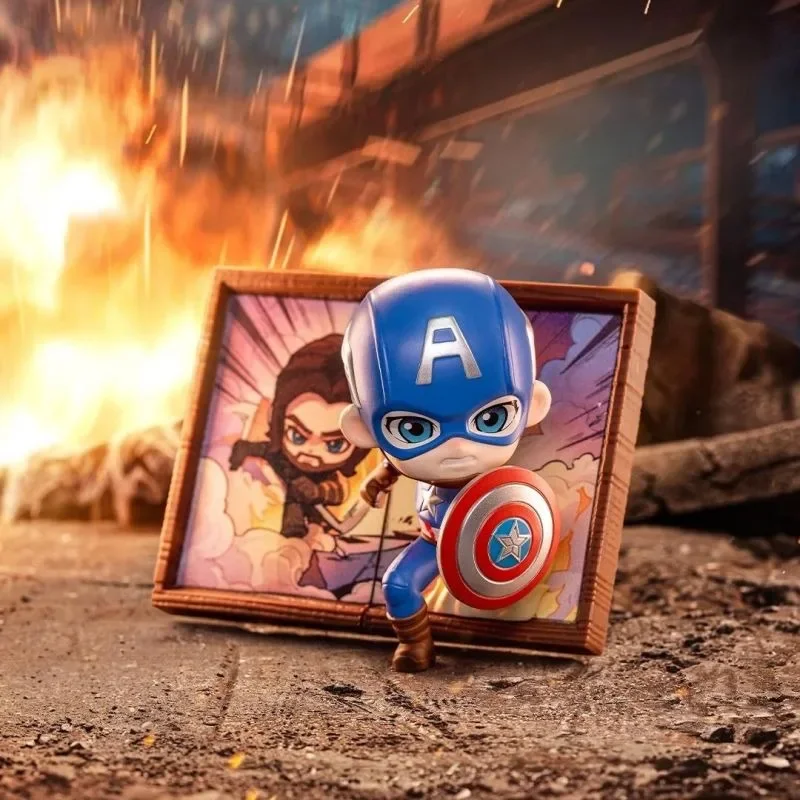 Marvel Photo Rám séria slepých boxov hračky módne anime figúrka tajomstvo krabica karikatúra dekorácie kolekcie modely hračky prekvapenie darček