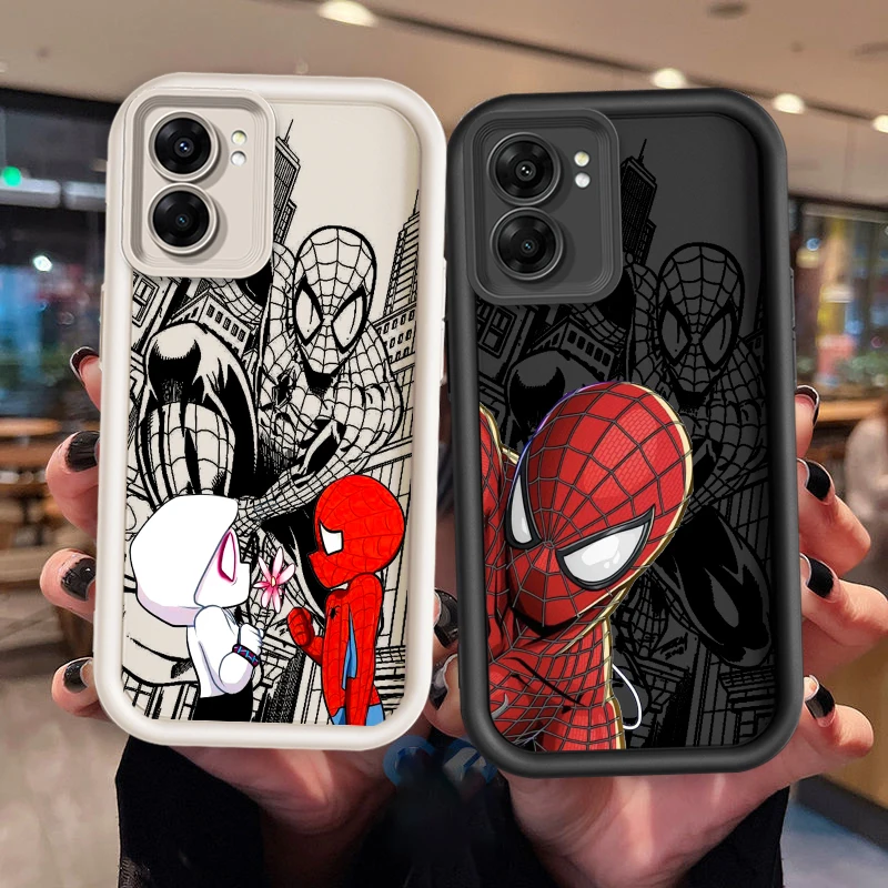 Marvel Spider-Man Cartoon pre Oppo A98 A78 A94 A76 A74 A58 A55 4G 5G A9 A53 2020 A36 A36 Cover Cover Cover Capa Fundas Pay Pase Case