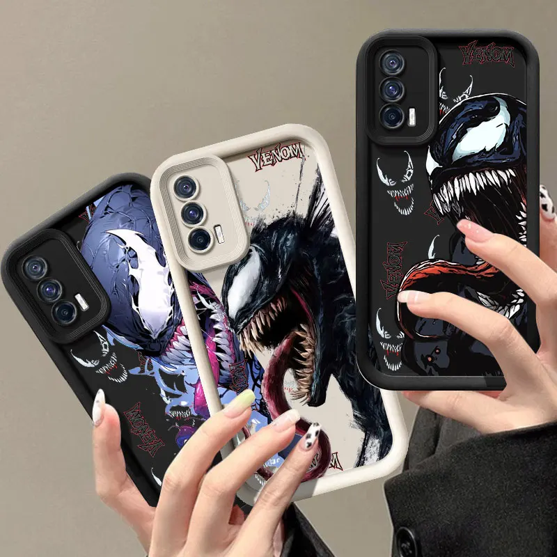 Marvel Spider Man Venom Telefon Pase pre Vivo V30 X80 X90 X100 PRO V29 V40 Y100 Y02 Y17 Y22 Y76 S Y03 Y21 Y27 Y28 Y35 Y36 Y72 Y78