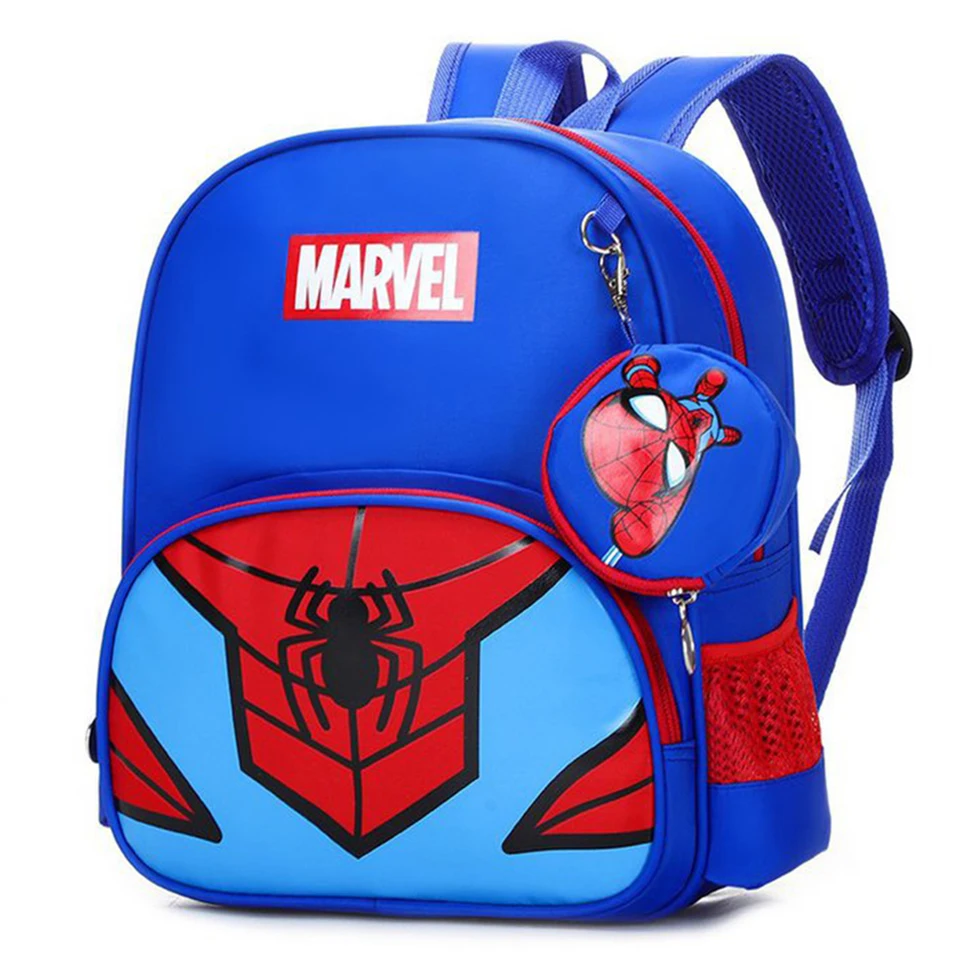 Marvel Spiderman batohy Super Heroes Student School Bag karika