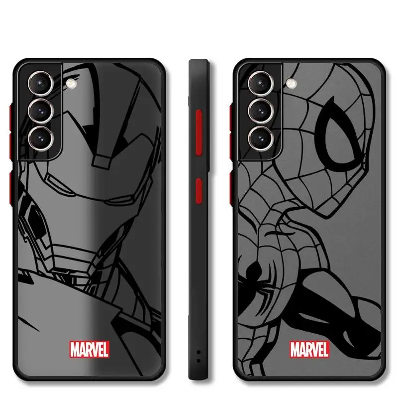 Marvel Spiderman Venom Telefón puzdro pre Xiaomi Redmi Note 12S 11S 10S 9S 10 Pro 11 Pro 9 12 13 Pro 5G 11 Matte Cover