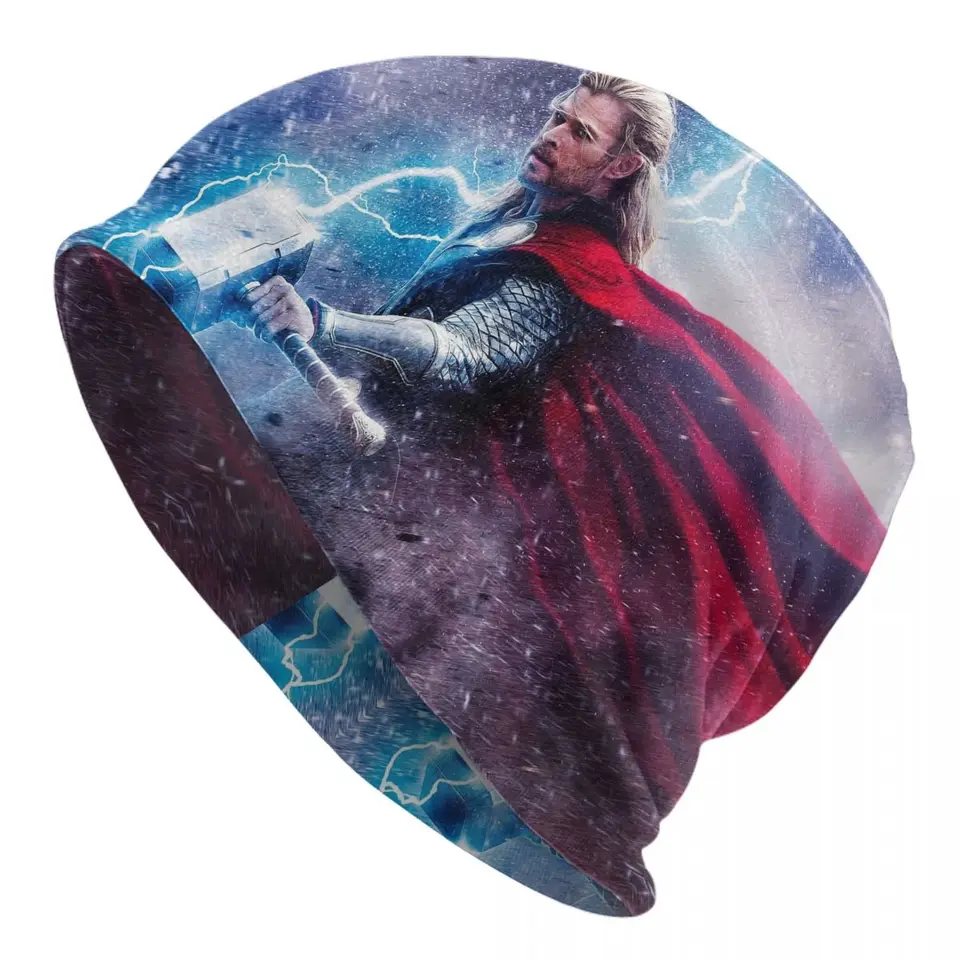 Marvel Super Hero Bonnet Homme Fashion tenký klobúk Thor lebky čiapky pre mužov