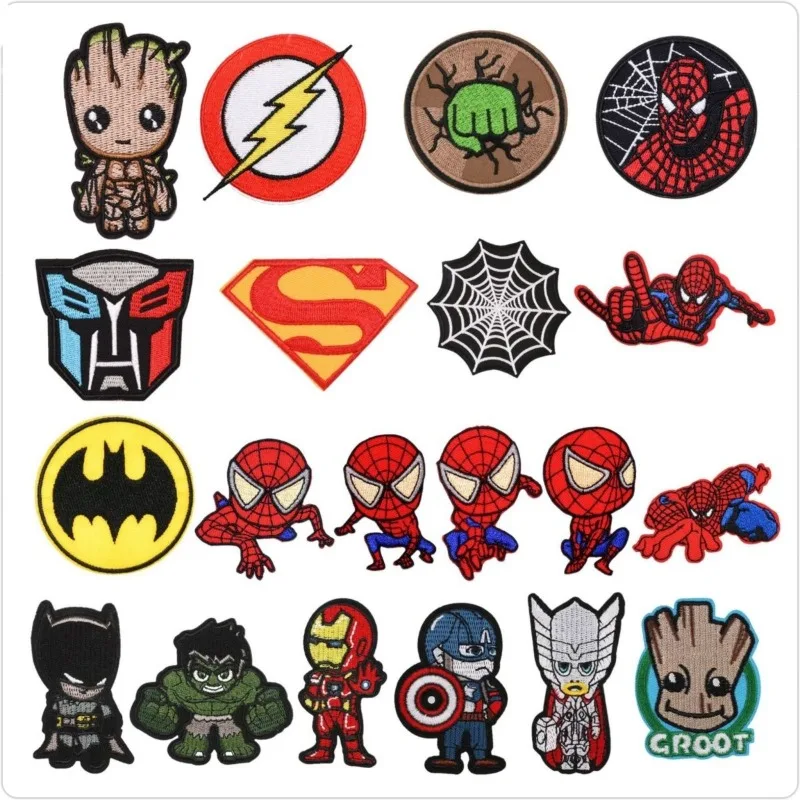Marvel Super Hero vyšívaný látk