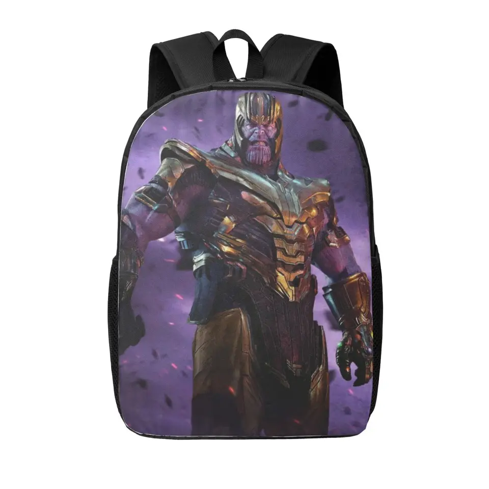 Marvel Thanos 17 -palcový batoh študentov - pohodlný a praktický batoh pre každodenné použitie, školu a cestovanie