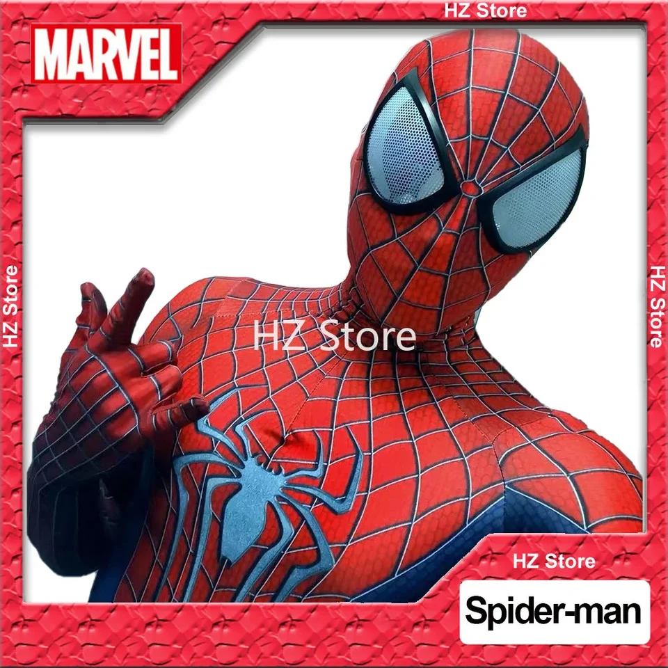 Marvel The Amazing Spider-Man 2 Halloween Cosplay Bodysuit s maskou Superhrdina kostýmov zentai oblek na darček k narodeninám