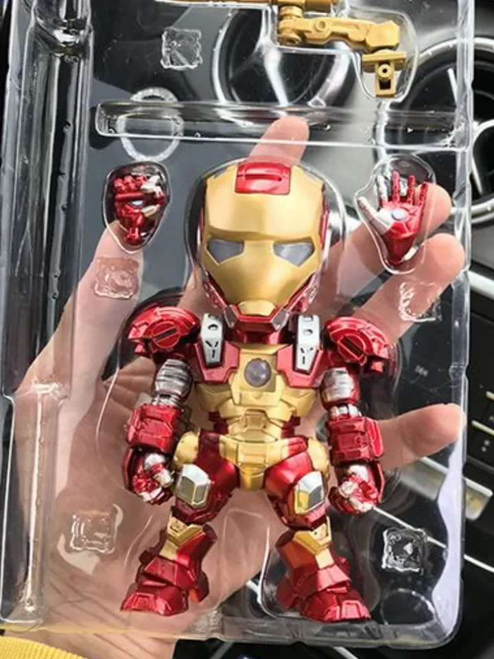 Marvel The Avengers Iron Man MK42 MK43 Interiérový dekorácie Doplnky Kreatívne modely Svetelné postavy Zberateľné darčeky hračiek