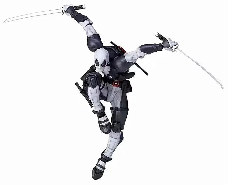 Marvel The Avengers Vysoko kvalitná verzia Gray Deadpool 001EX PVC Action Obrázok zberateľský model Toy16cm